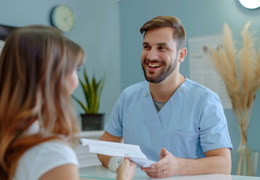 Woman having a dental checkup in Goodlettsville